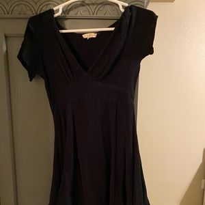 Black flowy dress